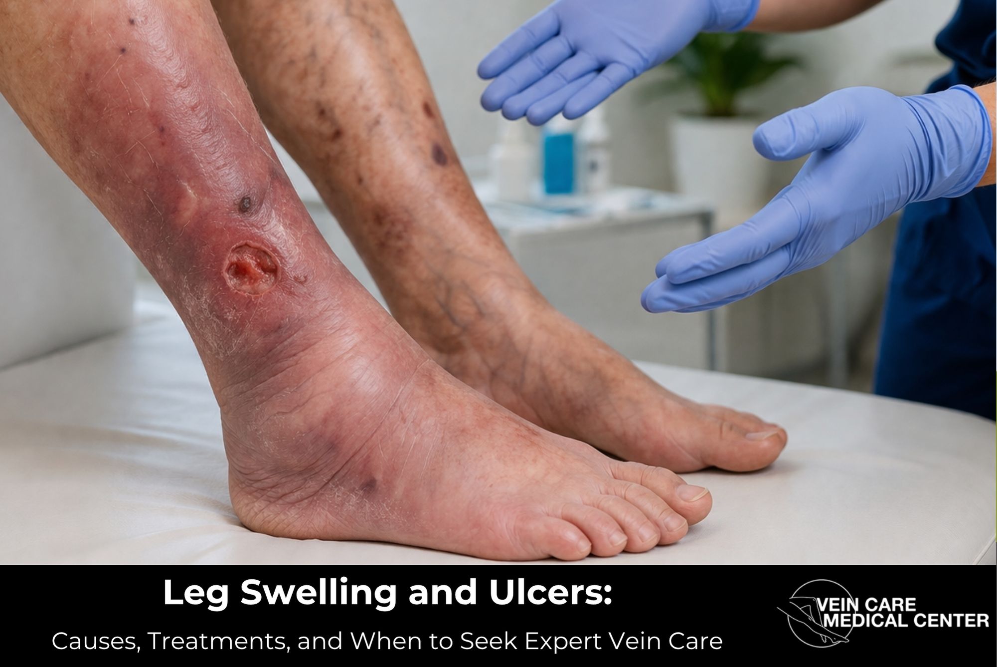 Leg Swelling and Ulcers Causes, Treatments, and When to Seek Expert Vein Care